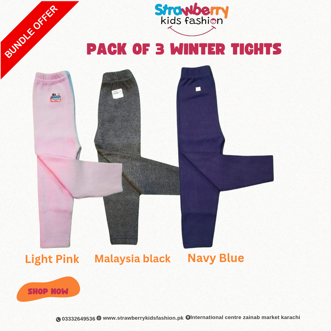 Package Set Of 3 Winter Tights