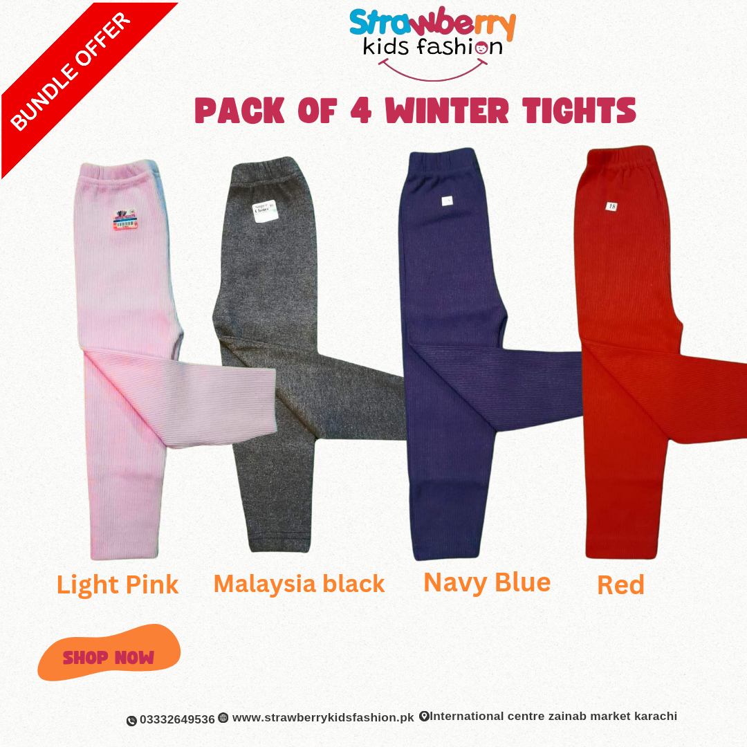 Package Set Of 4 Winter Tights