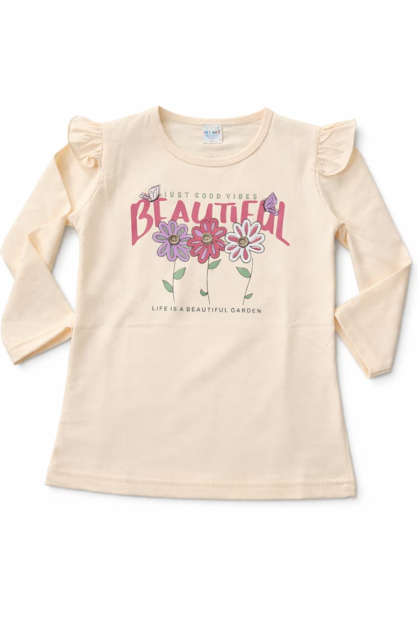 Girls T-Shirt Full Sleeves