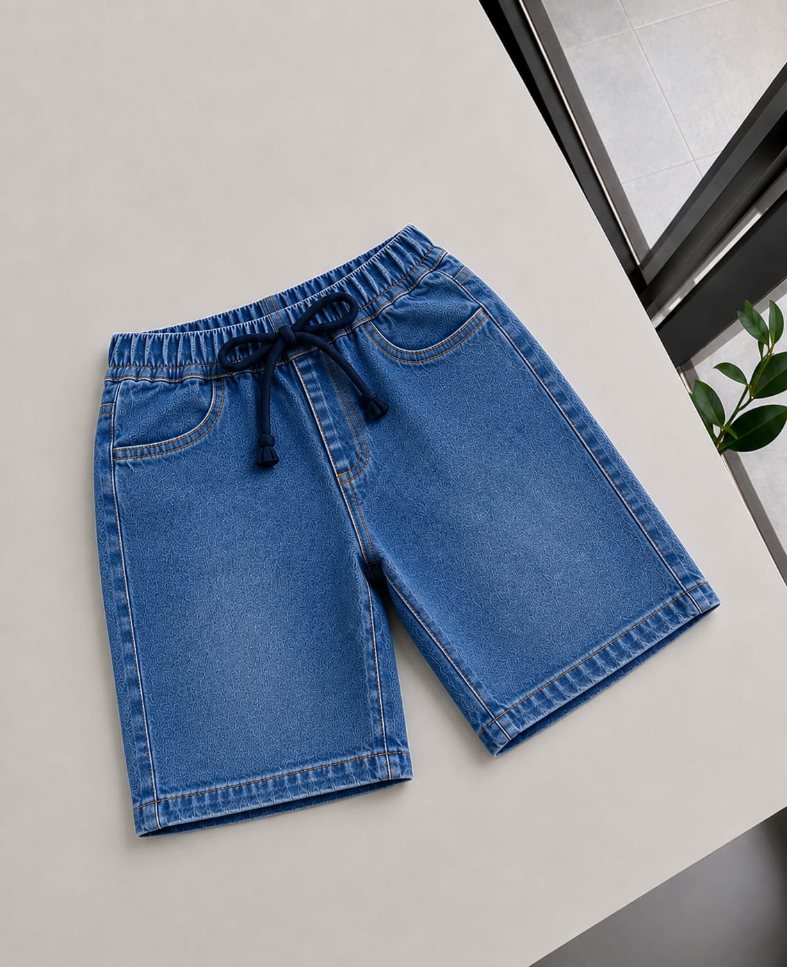 Kids Denim Shorts – Blue | Jeans Shorts for Boys Pakistan