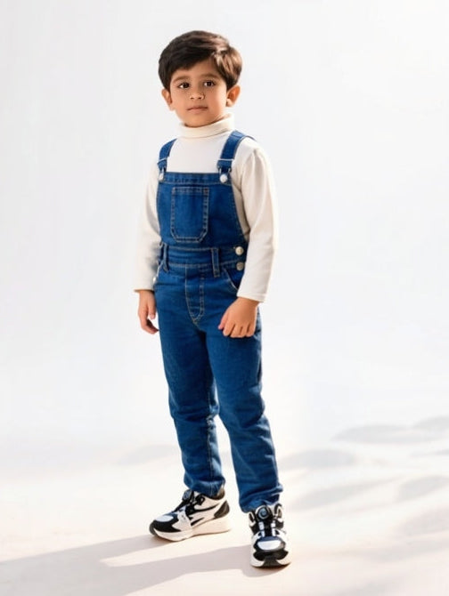 Mid Indigo Dungree ( new arrival)