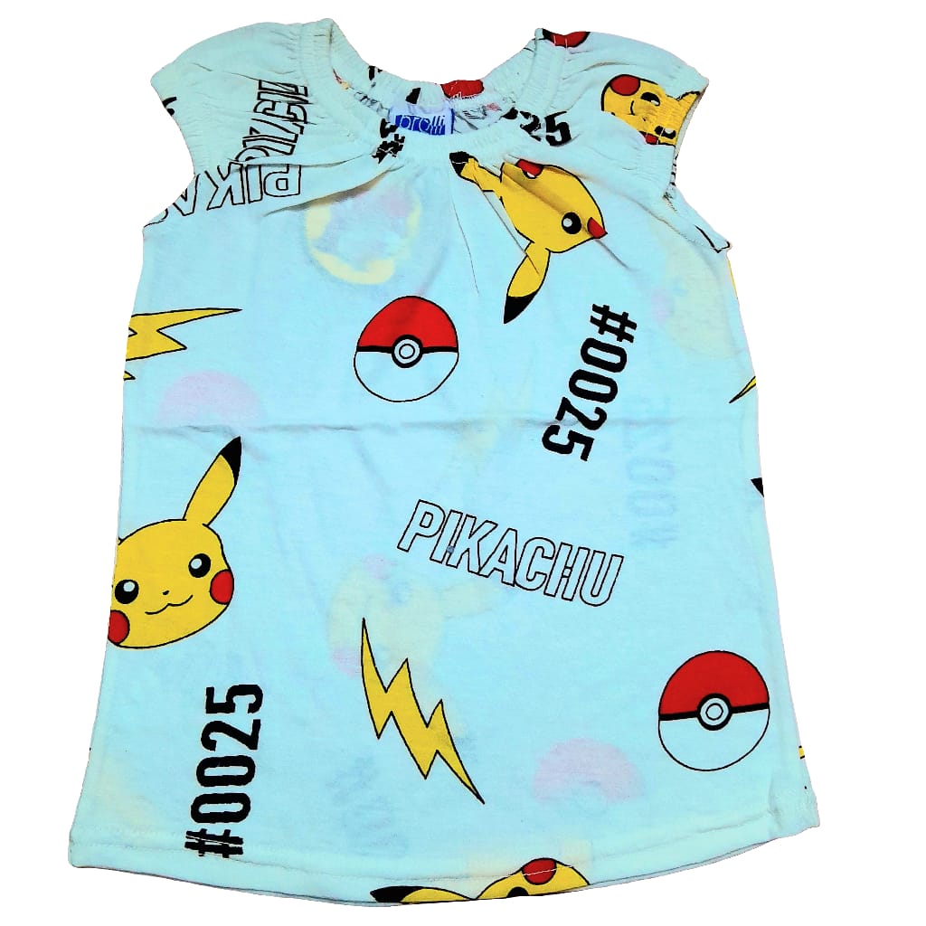 Pack Of 5 Elastic Tops For Girls