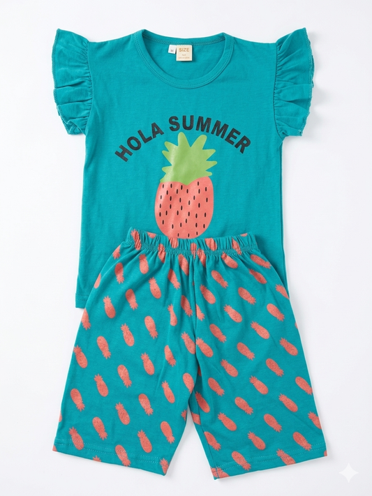 Hola summer Girls Summer Suit
