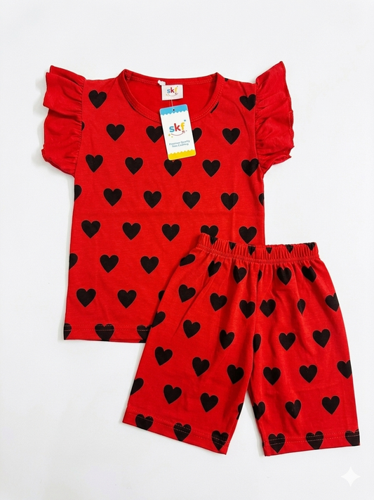 Red Hearts Girls Summer Suite