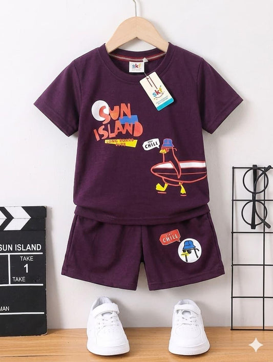 Sun island Kids Shirt Shorts