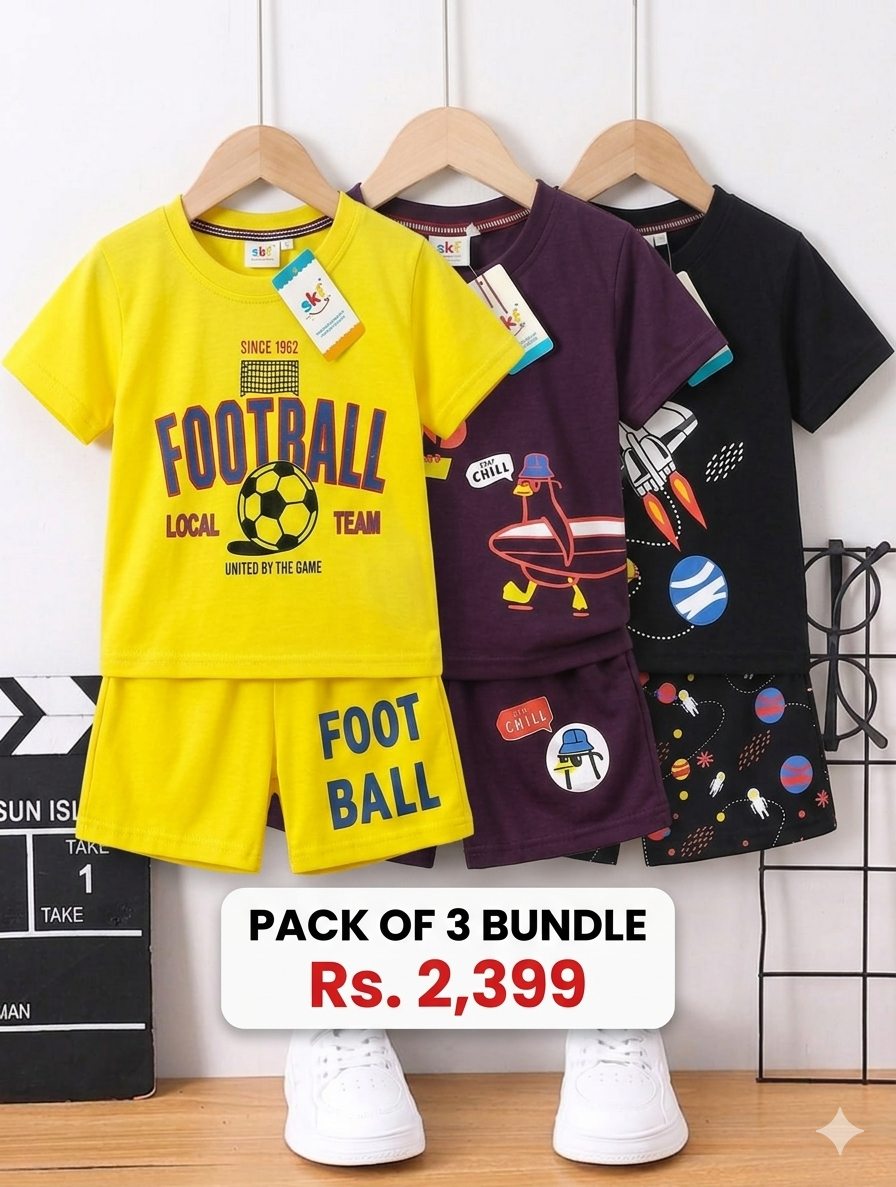 Pack of 3 Summer Suites For Kids