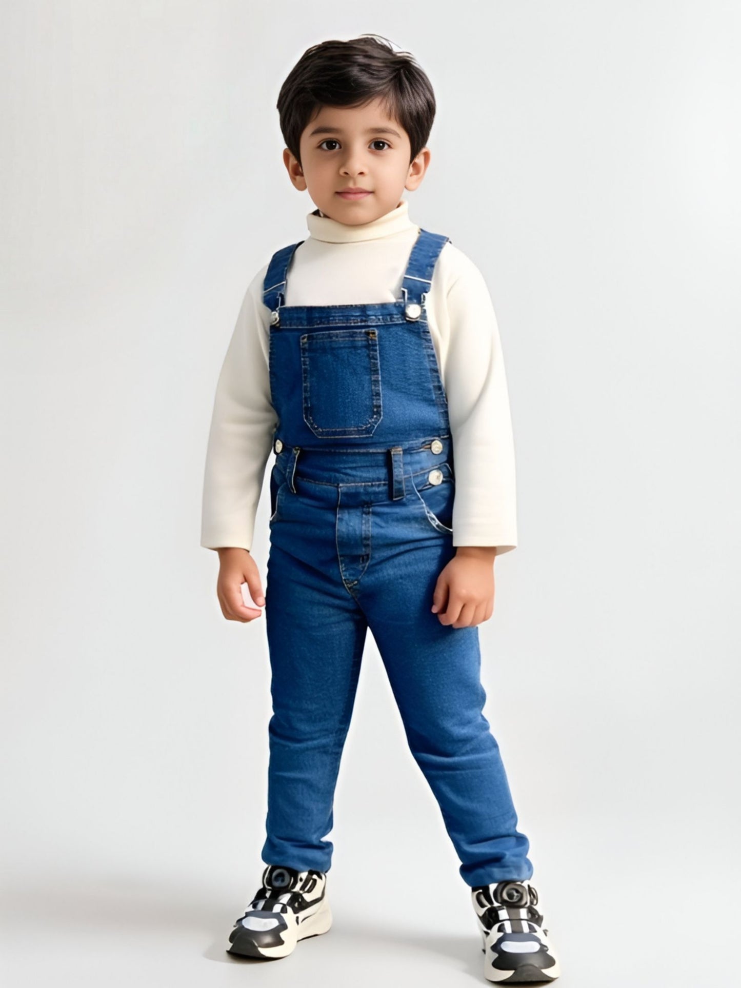 Mid Indigo Dungree ( new arrival)