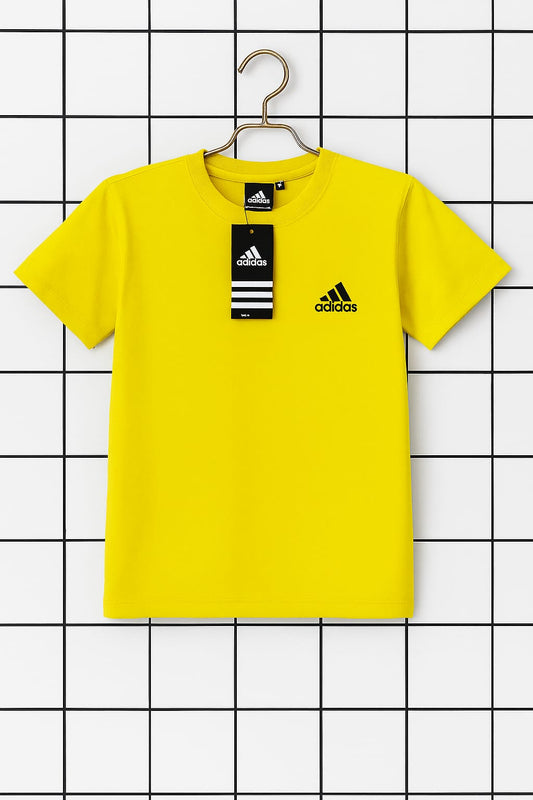 100% cotton jersey Tshirt - yellow