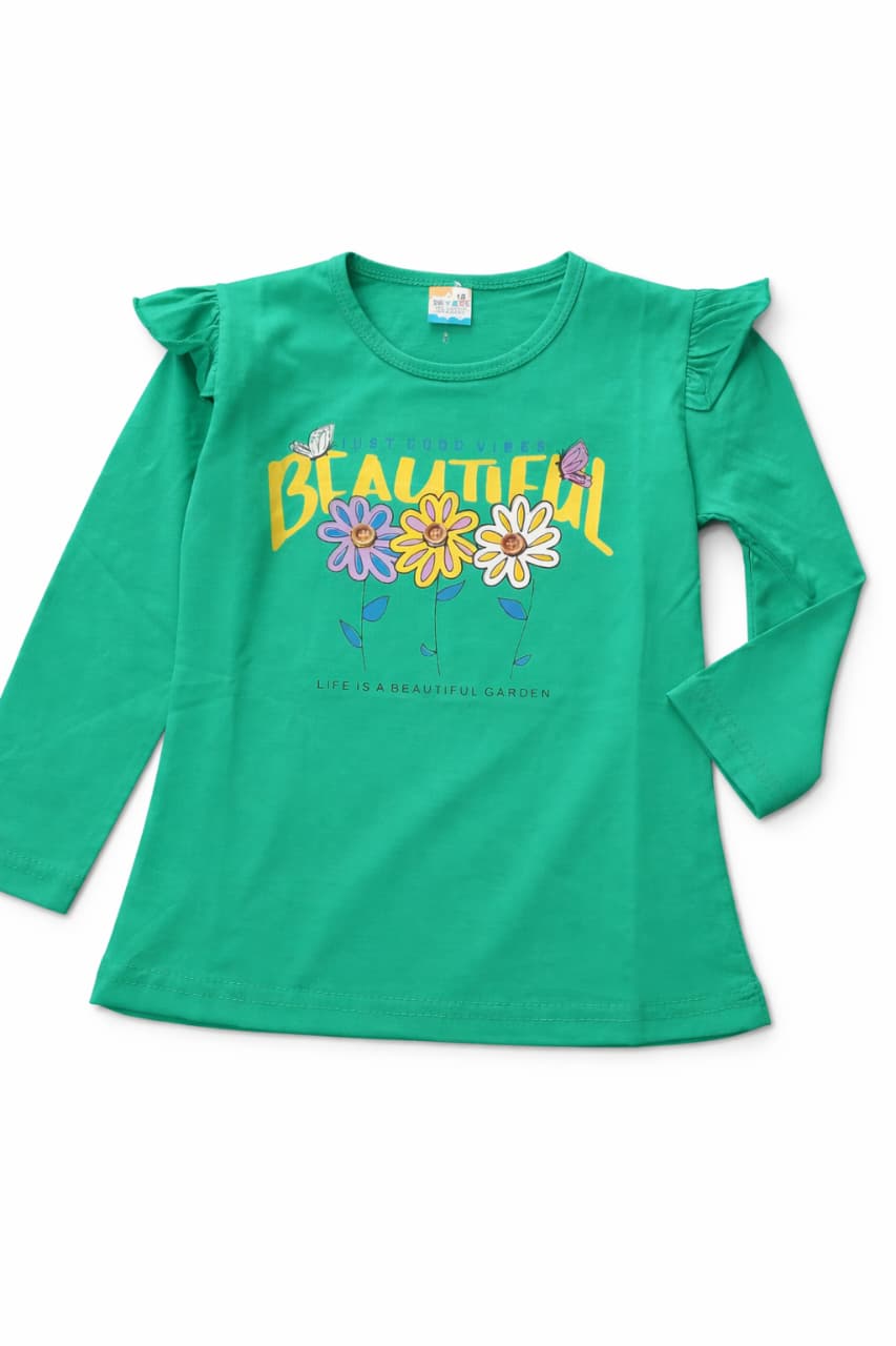 Girls T-Shirt Full Sleeves