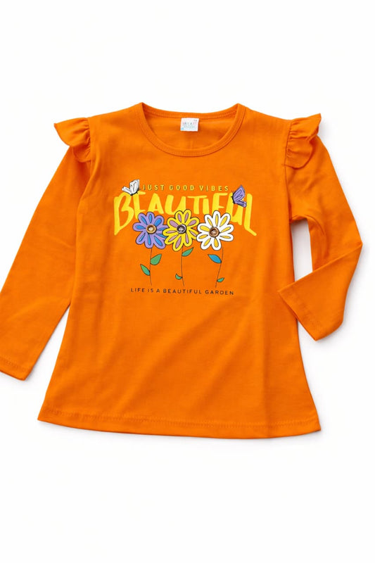 Girls T-Shirt Full Sleeves