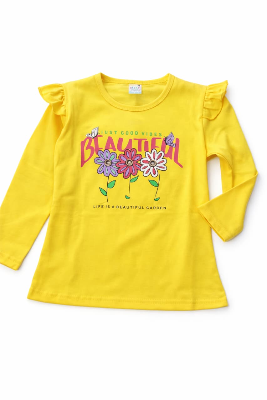 Girls T-Shirt Full Sleeves