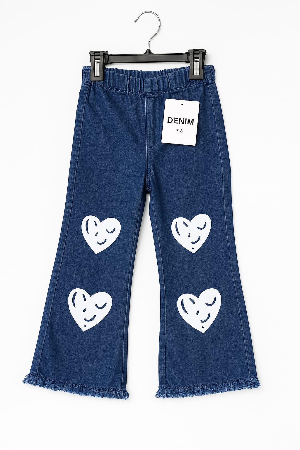 Heart  Denim Flapper