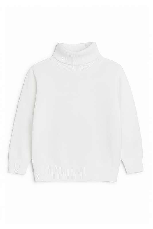 White Color Kids Hineck