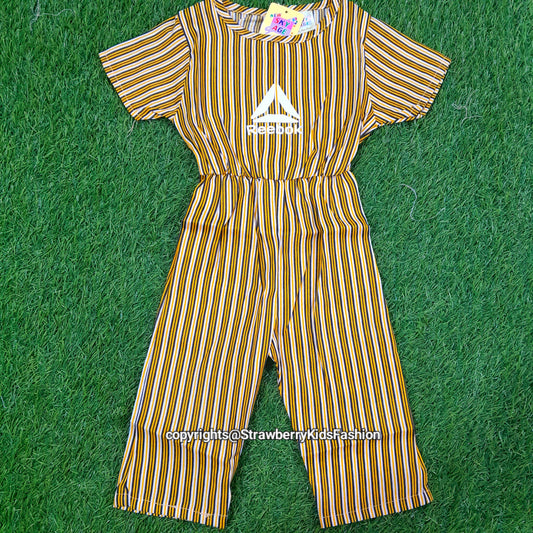 Girls JumpSuit _006 - Strawberry Kids Fashion