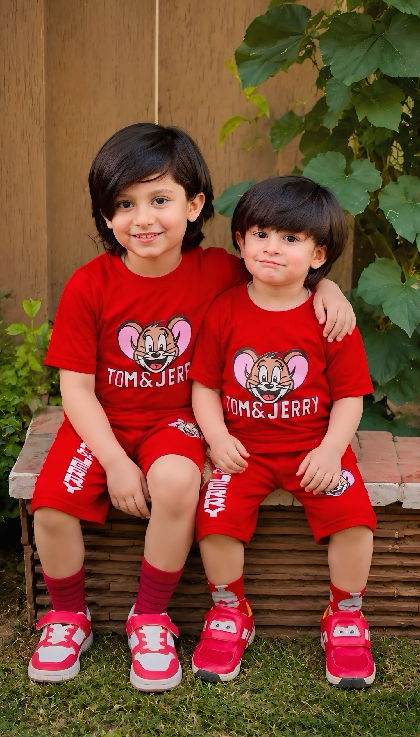 Tom & Jerry Kids Summer Suit – Shirt & Shorts Set for Boys Pakistan