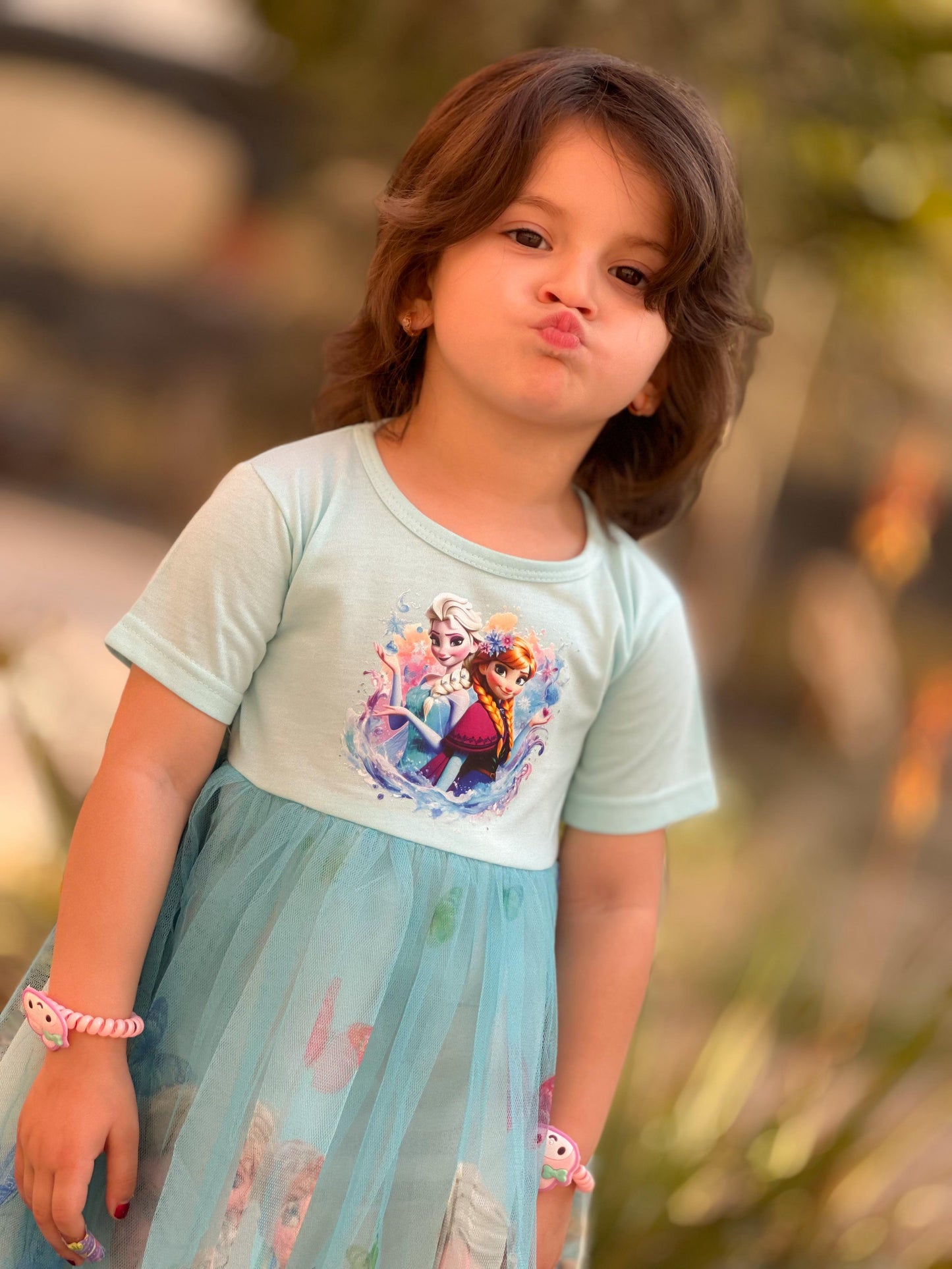 Frozen Princess Baby Girl Frock – Elsa Inspired Party Wear Dress