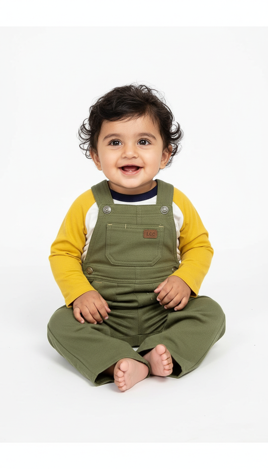 Fleece Romper with t-shirt new born to 3 years