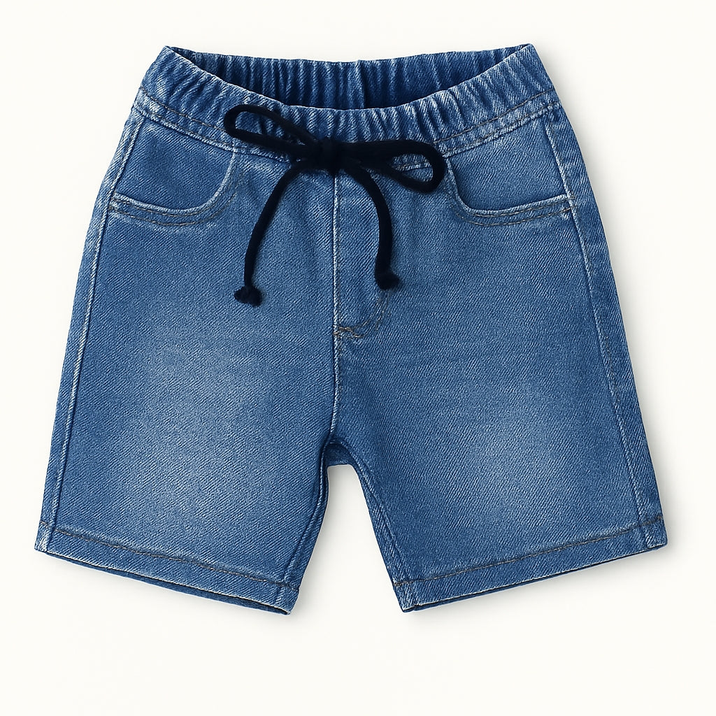 Kids jeans short -  blue