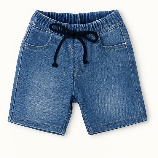 Kids jeans short -  blue