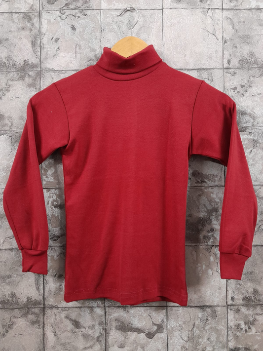 Mehroon Color Kids Hineck - Strawberry Kids Fashion