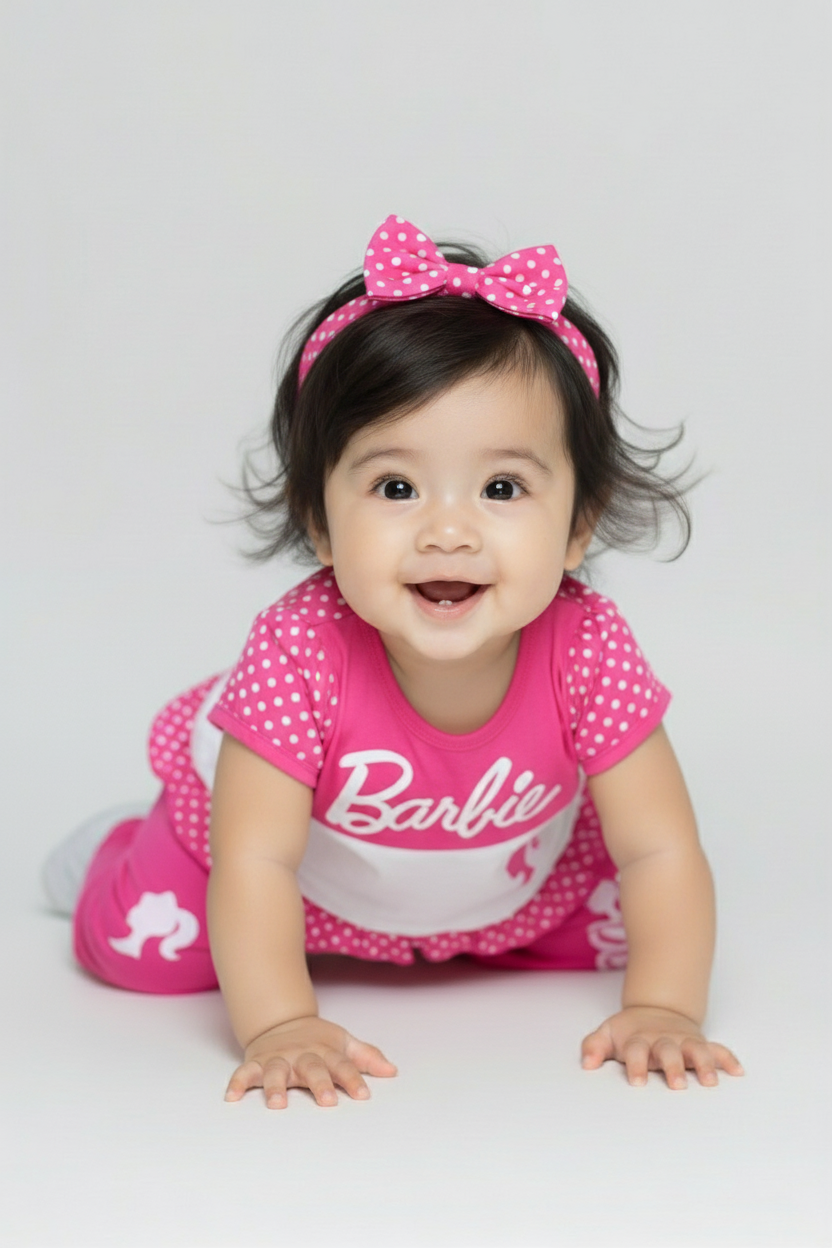 Disney Barbie Theme Suit for Girls ✨