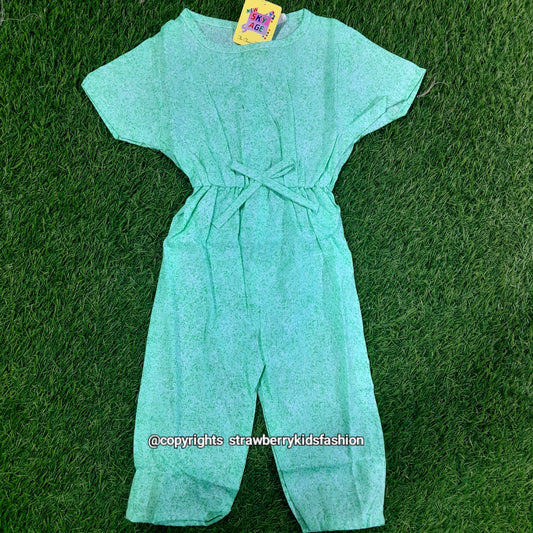 Girls JumpSuit _004 - Strawberry Kids Fashion