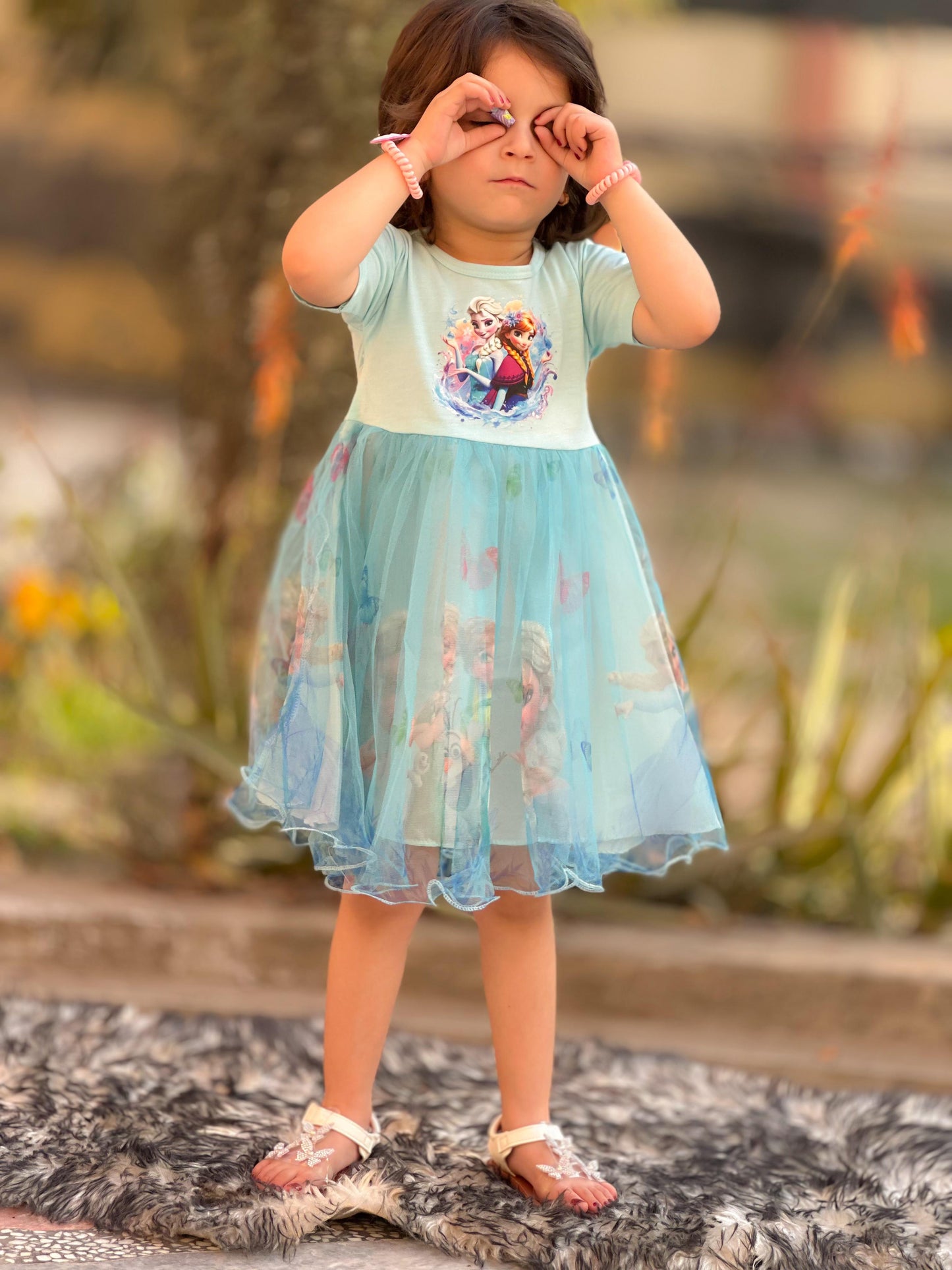 Frozen Princess Baby Girl Frock – Elsa Inspired Party Wear Dress