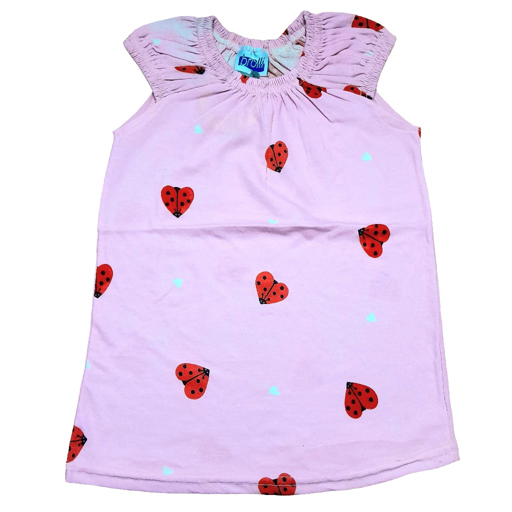 Pack Of 5 Elastic Tops For Girls