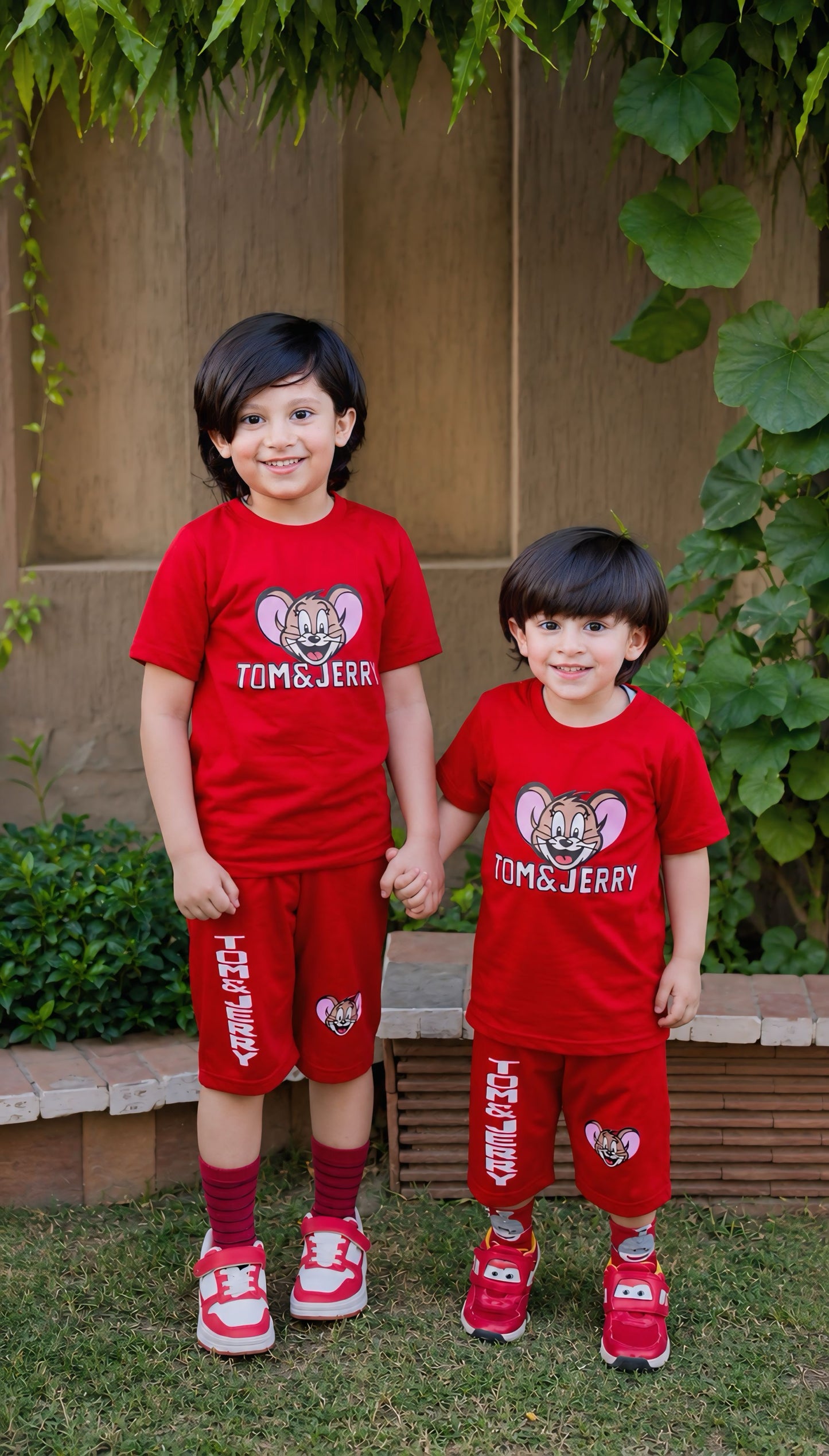Tom & Jerry Kids Summer Suit – Shirt & Shorts Set for Boys Pakistan