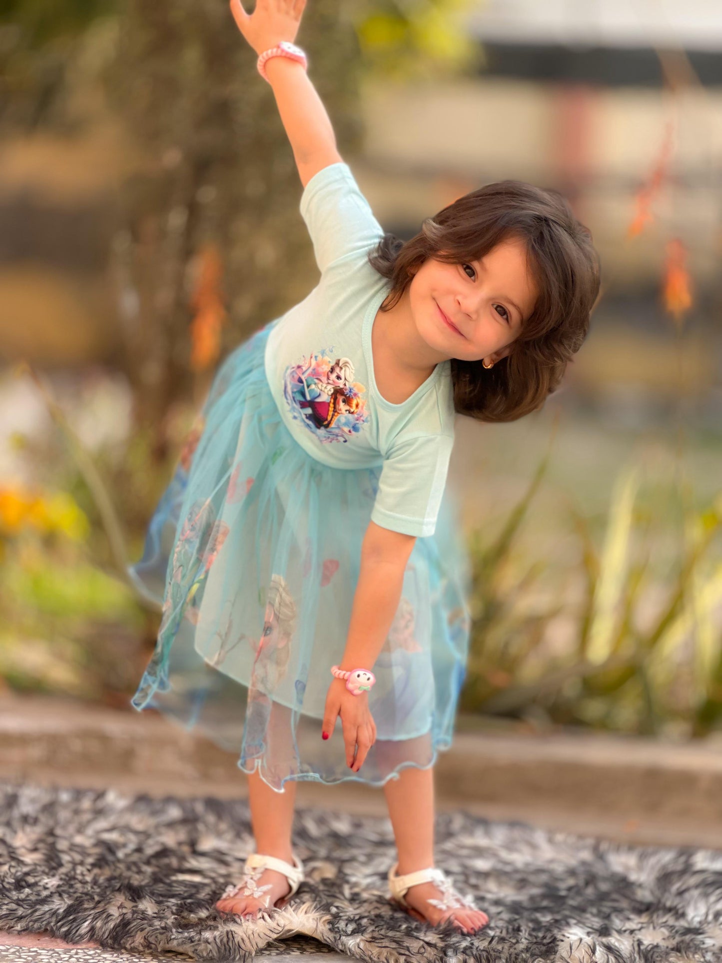 Frozen Princess Baby Girl Frock – Elsa Inspired Party Wear Dress