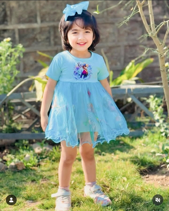 Frozen Princess Baby Girl Frock – Elsa Inspired Party Wear Dress