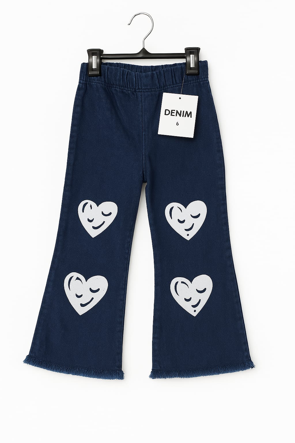 Heart  Denim Flapper