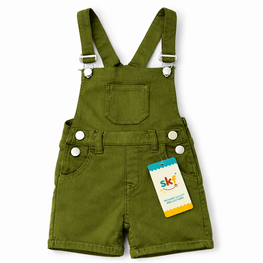 Olive Green Short Dungree (New Arrival)