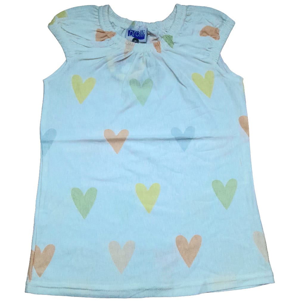 Pack Of 5 Elastic Tops For Girls