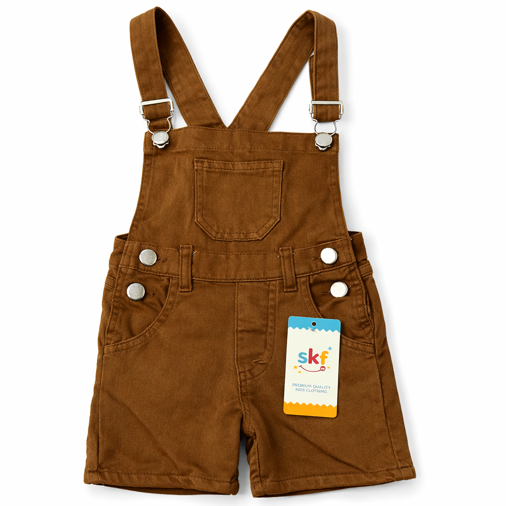 Brown Short Dungree