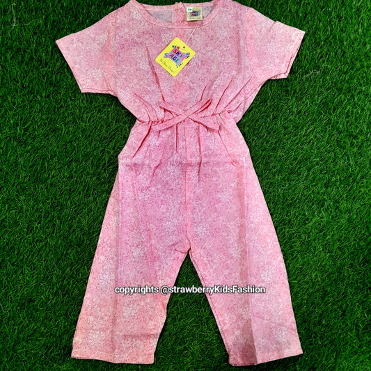 Girls JumpSuit _003 - Strawberry Kids Fashion