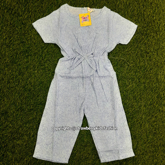 Girls JumpSuit _005 - Strawberry Kids Fashion